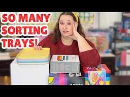 All About Puzzle Sorting Trays // What I Use & Trying 5 New Ones From Amazon!!!