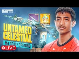 50,000 UC UNTAMED CELESTIAL M416 CRATE OPENING!! PRACTICE SCRIMS LIVE !!! BGMI LIVE