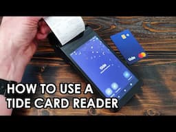 How to use a Tide credit card reader - general overview