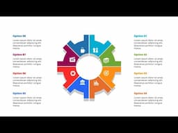 Create 8 Options Infographic Slide in PowerPoint