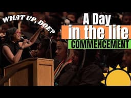 From The Kitchen to Commencement Stage : A Day in the Life of Cooking With Que!"