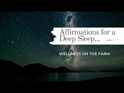 Deep Sleep Affirmations