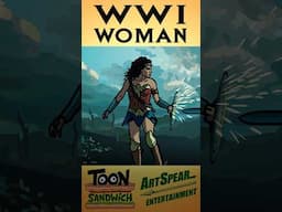 Wonder Woman's very first World War - TOON SANDWICH #funny #superhero #dc #dccomics #wonderwoman