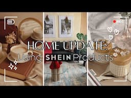 Home Update: Decorate With Me Using SHEIN Home Decor | 2024 SHEIN Christmas Decor | SA YOUTUBER