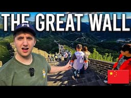 We Visited the Most ICONIC Place in China! 🇨🇳 (THE GREAT WALL)