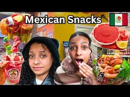 First Time Trying OUTRAGEOUS Spicy Mexican Munchies *NYC