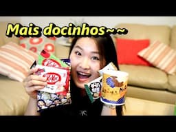 DOCES JAPONESES 2 (Chocolate de sorvete, de vinho, Bala de salmão..)