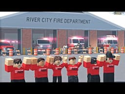 Protesters block Fire Department!