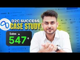 How we got D2C Brand Success | Case Study you can’t miss | Aditya Singh