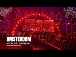 AMSTERDAM BEFORE THE YEAR 2024 ENDS ft. Electric Fireworks preparation & Ice Village