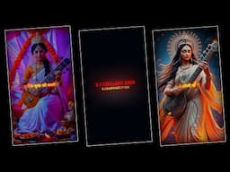 Saraswati Puja Video Editing 2025 l Saraswati Puja Video Editing New Trending