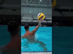 #WaterPolo Hungary Team Warm-Ups With 25m Passes 🤯 Could You Do This Too? 🤽‍♂️🥅