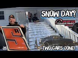 Snow Days and Race Cars! We SOLD Two of Our Race Cars!