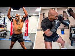 Mike Tyson trains hard to knock out Jake Paul