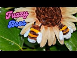 FUZZY BUZZY BEES @majcraftideas