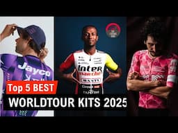 Top 5 WorldTour Kits 2025 - Jayco Alula, Intermarche Wanty and EF Education Jerseys