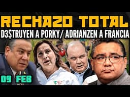 DELATAN A LÓPEZ ALIAGA / ADRIANZEN VA A FRANCIA/ DINA Y SANTIVÁÑEZ REPUDIADOS - 09 FEB