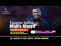 🔴#LIVE : [05.02.2025] - JENGA MADHABAU YA YESU NA YESU ATAJENGA MAISHA YAKO