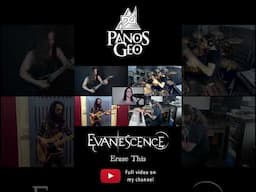 Evanescence - Erase This | FULL BAND COVER (1) 🥁🥁🥁 #shorts