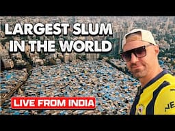 LIve from the Largest Slum ON THE PLANET (DHARAVI)