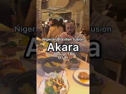 Afro Brazilian Food in London #nigerianfood #brazilianfood #brazil #nigerian