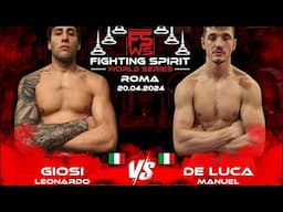 Fighting Spirit 2024 - Match GIOSI vs DE LUCA