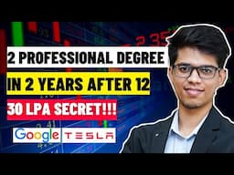 2 PROFESSIONAL DEGREE in 2 YEARS😱| 30 LPA for commerce students🔥| ACCA + MBA worth it ! ACCA| MBA