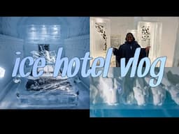 Visiting World famous ICE HOTEL, everything is made of ICE!!❄️