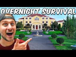 Overnight in a Luxury Mega Mansion!