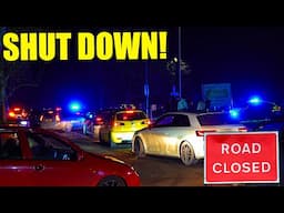 Car Meet SHUT Down By POLICE *ROAD CLOSED!*