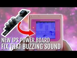 No more distortion and buzzing sound! New IPS Power Board for the Gameboy! | An Honest Review