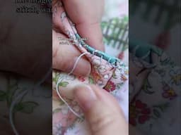 Love ladder stitch! So useful but so fun to do too