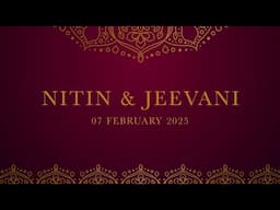 Nitin & Jeevani Wedding Ceremony