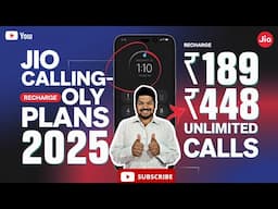 Jio Calling-Only Recharge Plans 2025: Unlimited Calls for ₹189, ₹448 & ₹1,748