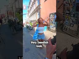 Surprising a Swedish Girl by Asking to Take Her Portraits