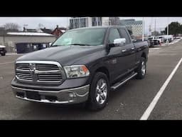 Pre Owned 2016 Ram 1500 4WD Quad Cab SLT Rear Camera Oshawa ON Stock #B12719