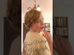 Fast & Easy 1940s Vintage Hairstyle - Long Hair