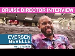 Interview with Cruise Director "Reverend Dr. E" (Eversen Bevelle) - MSC Cruises