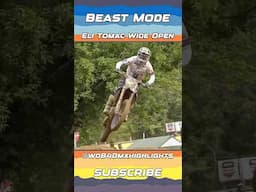 BEAST MODE: Eli Tomac Wide Open #elitomac #supercross #motocross