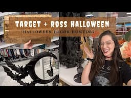 TARGET + ROSS HALLOWEEN WALK THRU 🦇🎃 - Halloween Decor Hunting @ Target and Ross