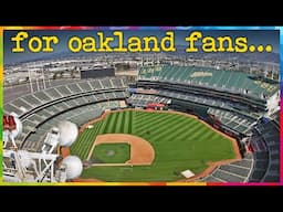 NEW Concern for Oakland A's baseball fans...