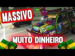 INCRÍVEL! DUPLICAÇÃO MASSIVA DE CARROS NO GTA 5 ONLINE! PLACA TOTALMENTE LIMPA