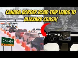 Greenville, Wisc Roblox l Canada Border Road Trip Blizzard STORM *CRASH* Roleplay