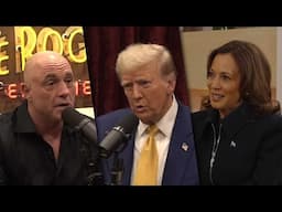 Rogan's Behind The Scenes Spat w/ Harris And Trump Finally REVEALED