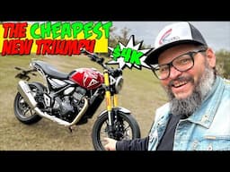 Bringing home the CHEAPEST Brand New Triumph Motorcycle at the dealership