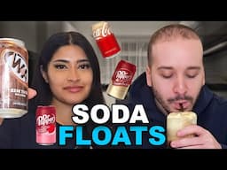 We Tried Soda Floats For The First Time!