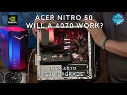 Acer Nitro 50 GTX1650 Lets upgrade the GPU is a RTX 4070 really worth it? #howto #nvidia