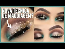 NOVA TÉCNICA DE MAKE? Conheça o Blending Glitter Eyeliner