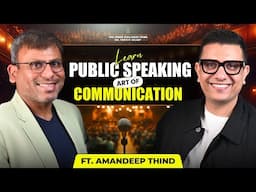 How to communicate effectively | Art of Public Speaking | ft. @AmandeepThind | Dr Ysr Podcast