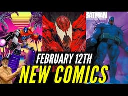 NEW COMIC BOOKS RELEASING FEBRUARY 12TH 2025 DC  MARVEL COMICS PREVIEWS COMING OUT THIS WEEK #comic